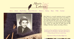 Desktop Screenshot of alicesembrace.org